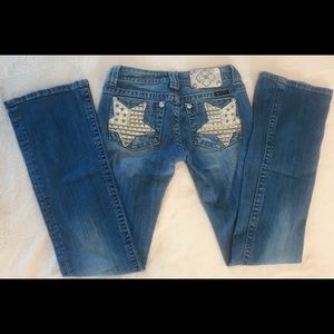 American themed miss me jeans